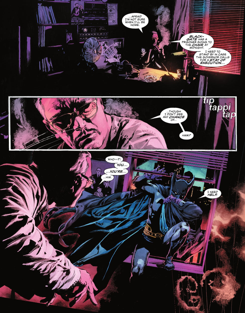 The Bat-Man: First Knight #1 p.33 - Classic Scene!