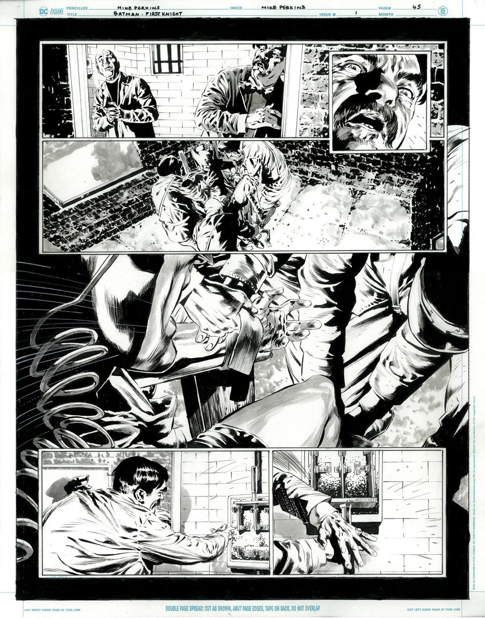 The Bat-Man: First Knight #1 p.45