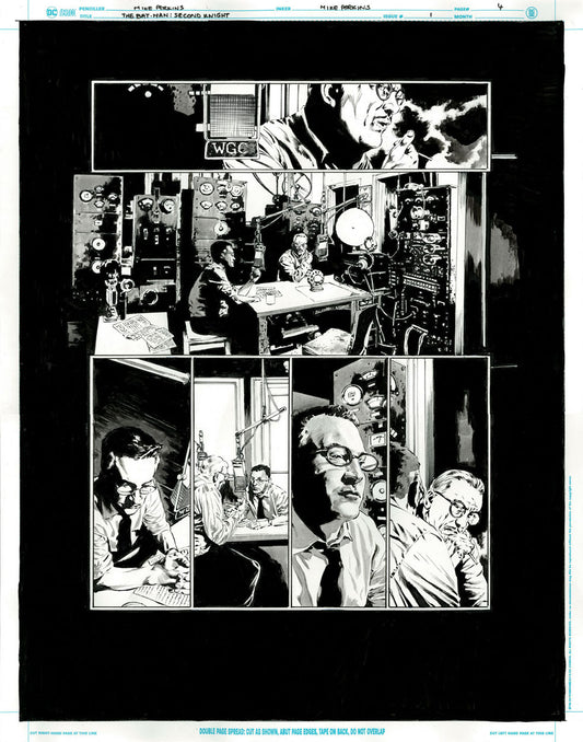 The Bat-Man: Second Knight #1 p.04 - Gordon is Interviewed