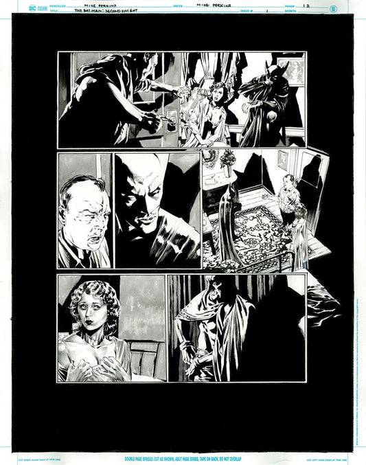 The Bat-Man: Second Knight #1 p.12 - Batman & Maxie Chat!