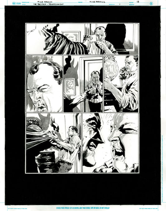 The Bat-Man: Second Knight #1 p.13 - Batman & Maxie Chat!