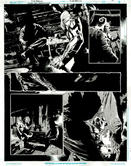 The Bat-Man: Second Knight #1 p.17 - 1st Scarecrow vs Hangman!