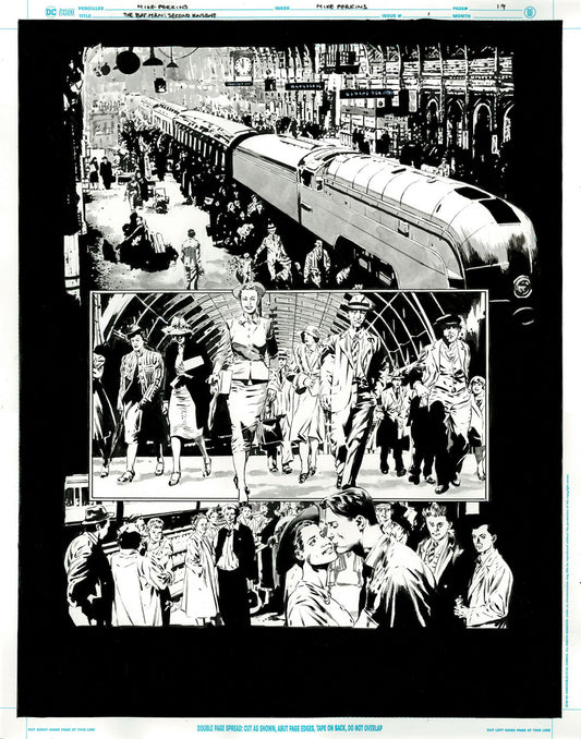The Bat-Man: Second Knight #1 p.19 - Julie Returns in Train of Dreams!