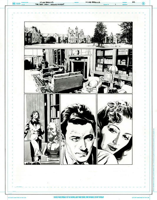 The Bat-Man: Second Knight #1 p.22 - Bruce & Julie!