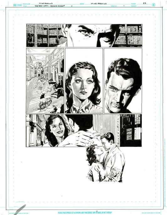 The Bat-Man: Second Knight #1 p.23 - Bruce & Julie!