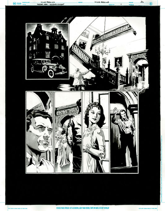 The Bat-Man: Second Knight #1 p.24 - Outstanding Architecture!