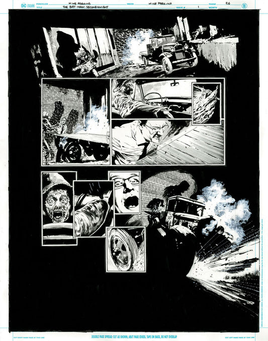 The Bat-Man: Second Knight #1 p.26 - Scarecrow & Hangman's Gruesome Murder!