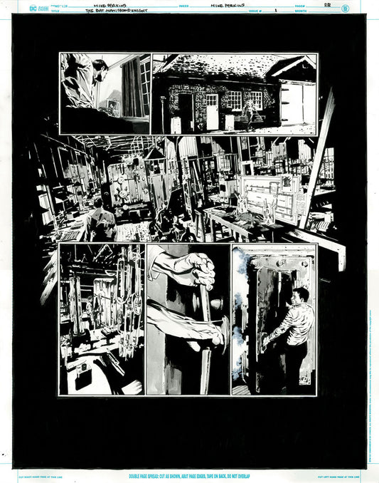 The Bat-Man: Second Knight #1 p.28 - Time to Suit Up!