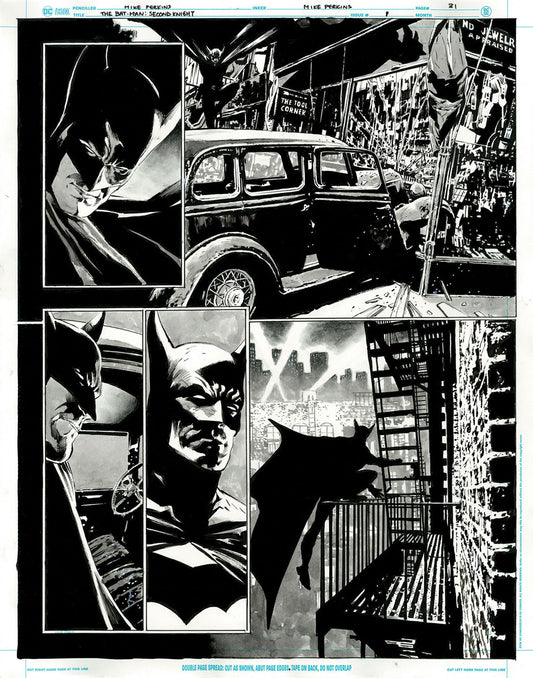 The Bat-Man: Second Knight #1 p.31 - Batman Searches for Gordon!