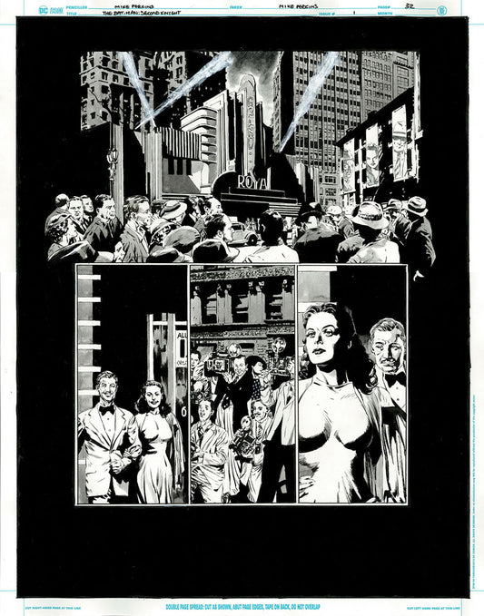 The Bat-Man: Second Knight #1 p.32 - Julie Arrives for her Film Premiere!