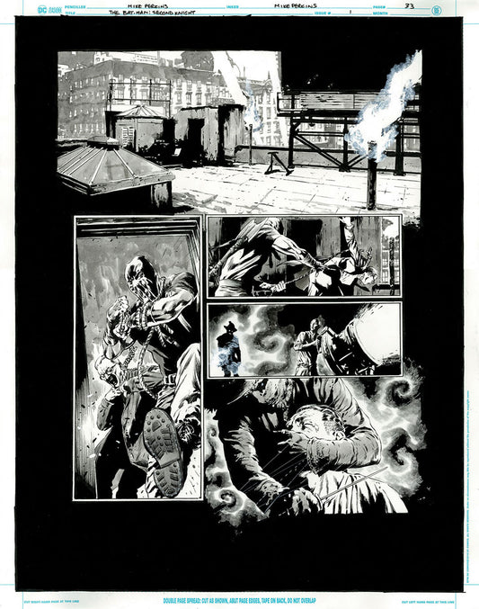 The Bat-Man: Second Knight #1 p.33 - Hangman Gets Gordon in a Noose!