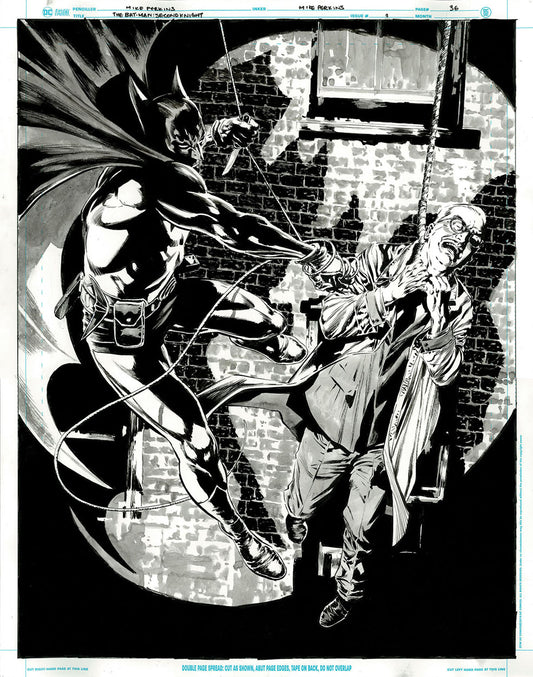 The Bat-Man: Second Knight #1 p.36 - Mission: Save Commissioner Gordon!