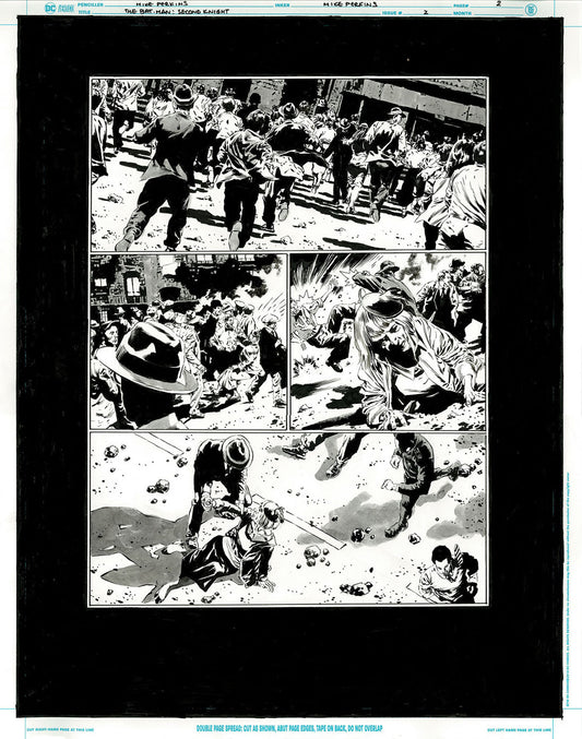 The Bat-Man: Second Knight #2 p.02 - Clark’s “Crowd Control”!