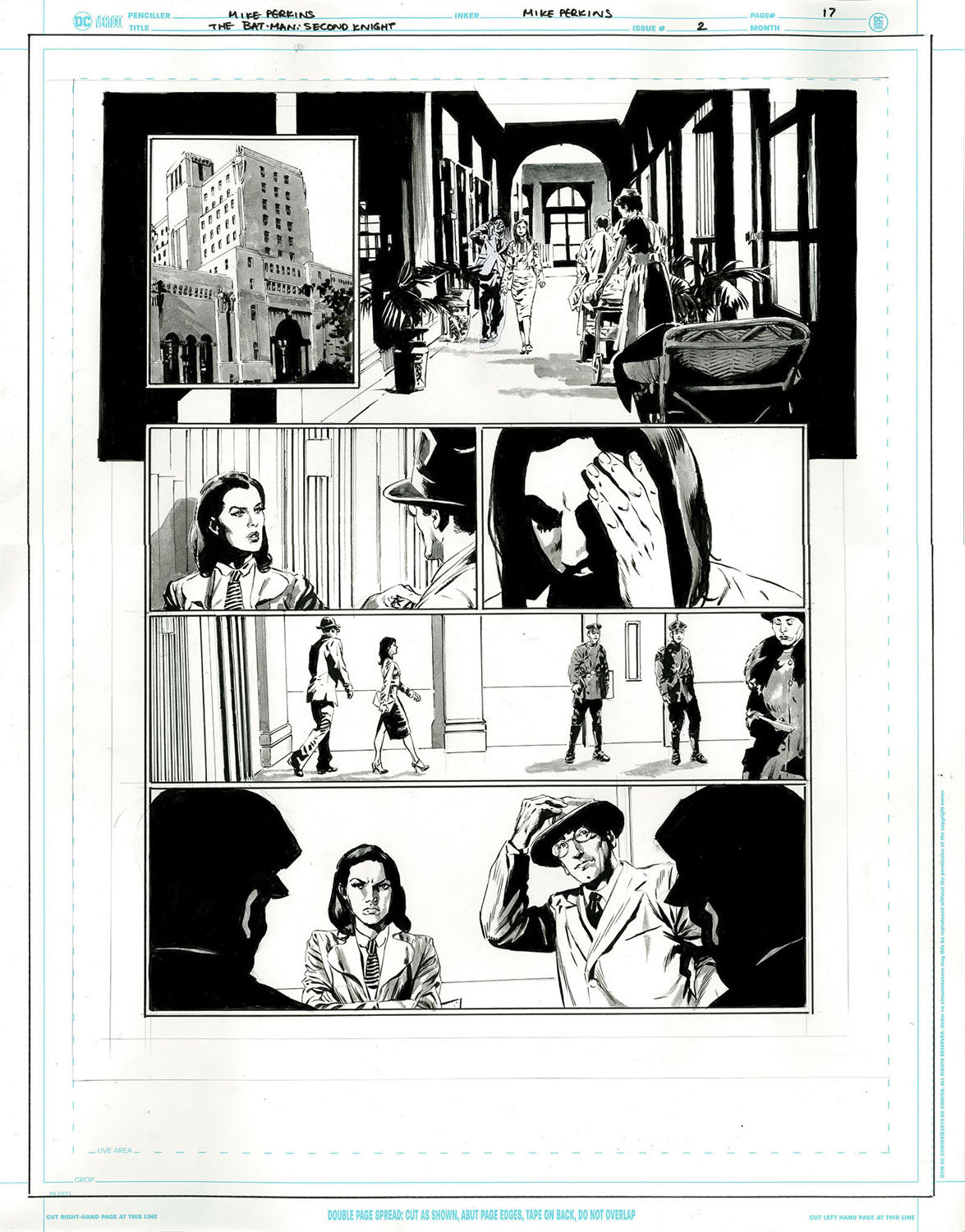 The Bat-Man: Second Knight #2 p.17 - Lois & Clark Bicker in Classic Form!