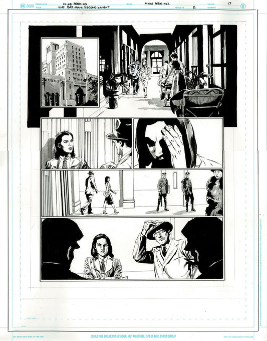 The Bat-Man: Second Knight #2 p.17 - Lois & Clark Bicker in Classic Form!