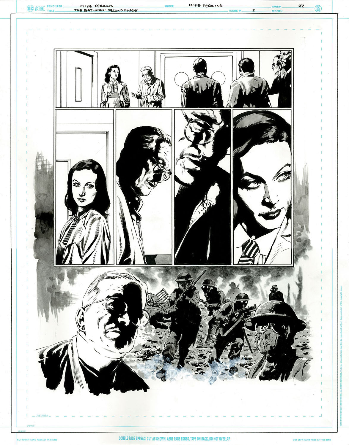 The Bat-Man: Second Knight #2 p.22 - Gordon Tells Lois About Bruce’s Childhood