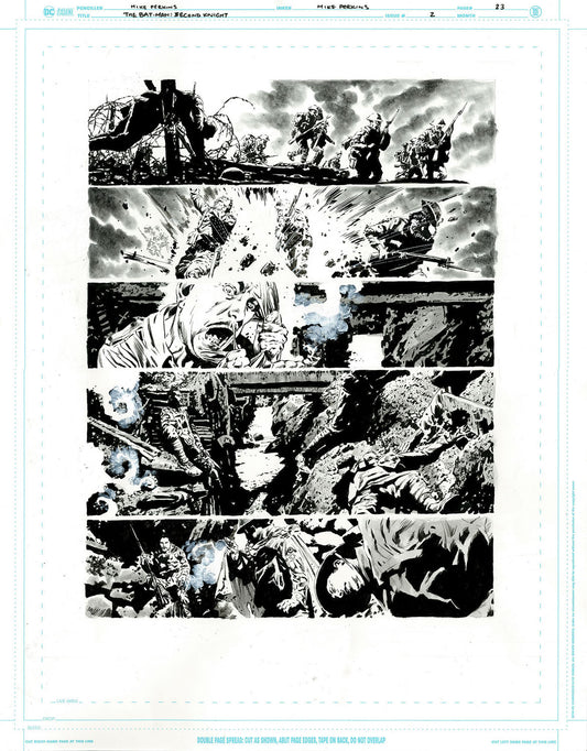 The Bat-Man: Second Knight #2 p.23 - Gordon’s World War I Origin (Part 1)