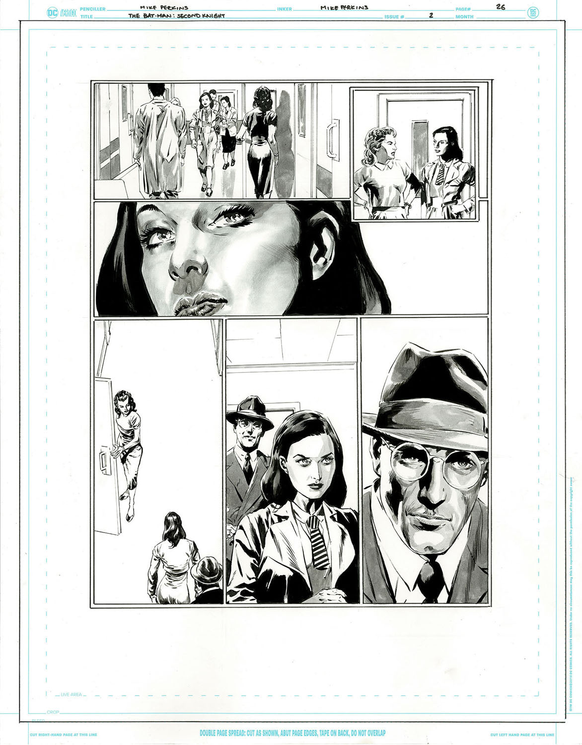 The Bat-Man: Second Knight #2 p.26 - Lois & Julie Discuss What Happened to Them