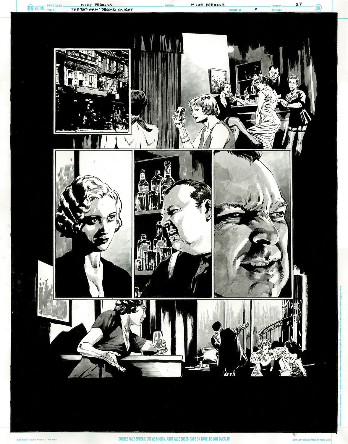 The Bat-Man: Second Knight #2 p.27 - Business is Slow at Maxie’s
