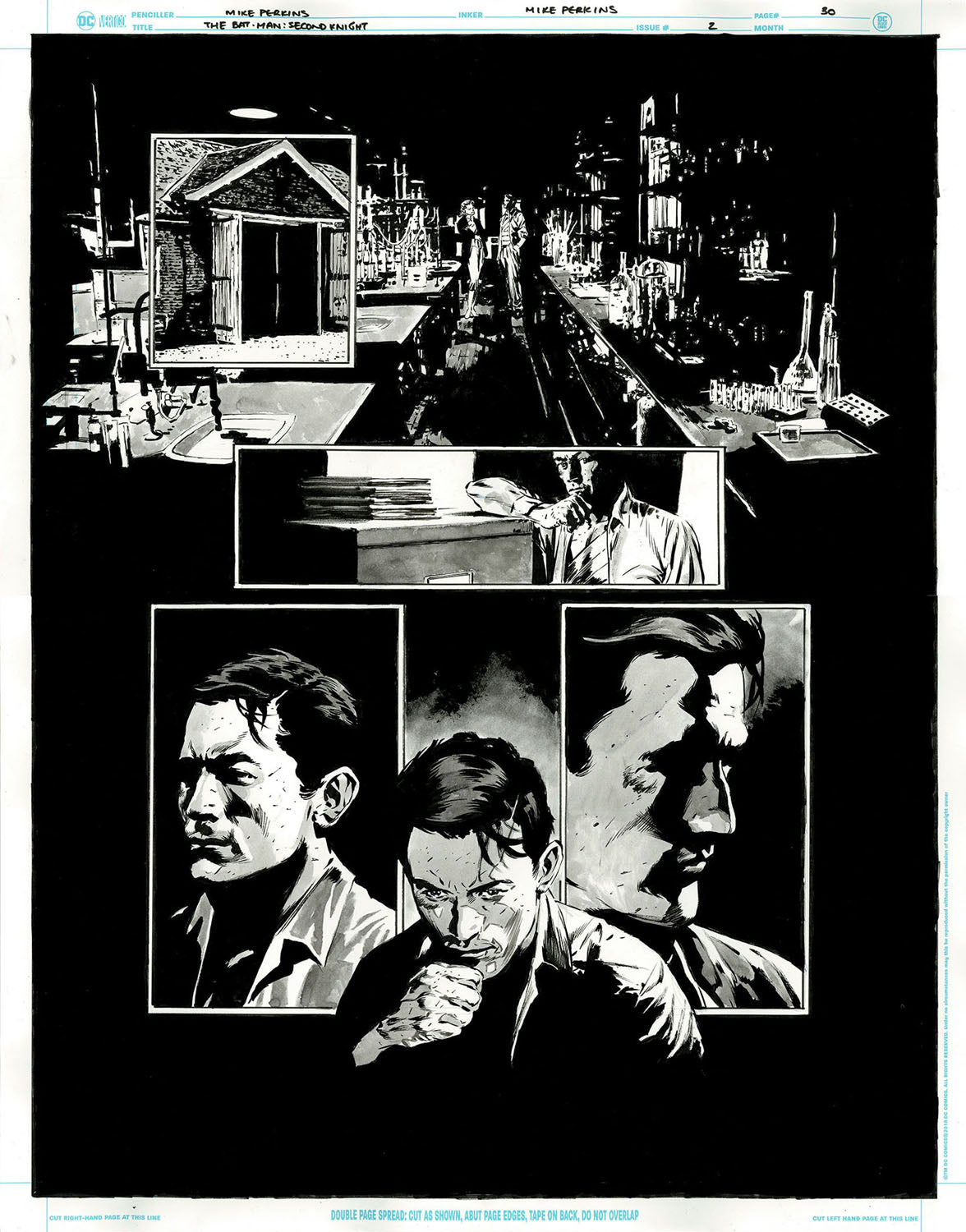 The Bat-Man: Second Knight #2 p.30 - Bruce Deduces Julie & Lois Were Gassed!