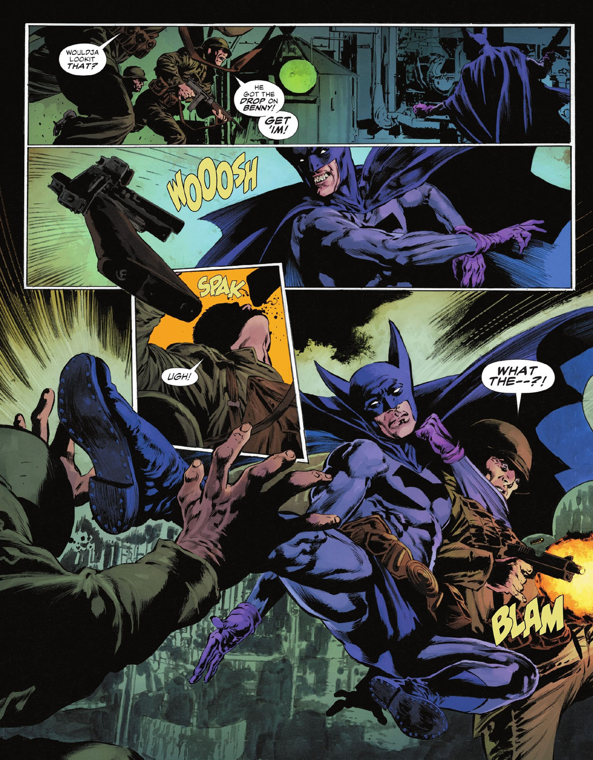 The Bat-Man: Second Knight #2 p.39 - Oustanding Bat-Man in Action!