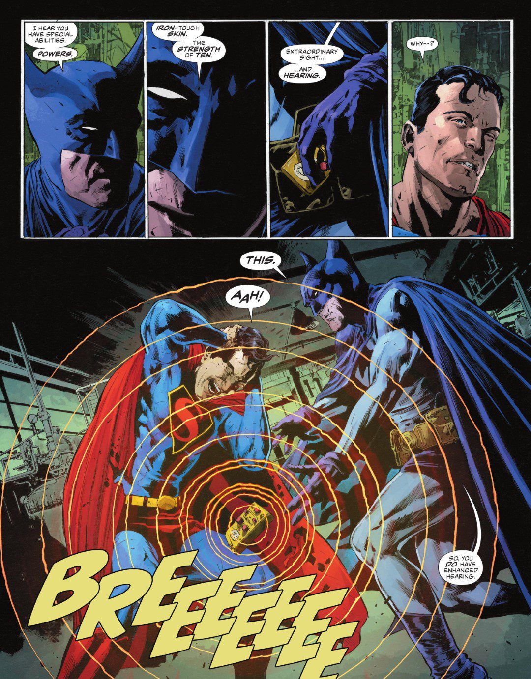 The Bat-Man: Second Knight #3 p.03 - Bat-Man Turns the Tables on Superman!
