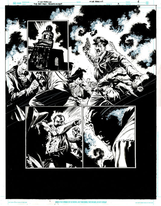 The Bat-Man: Second Knight #3 p.06 - Fear Induced All-Out Brawl!