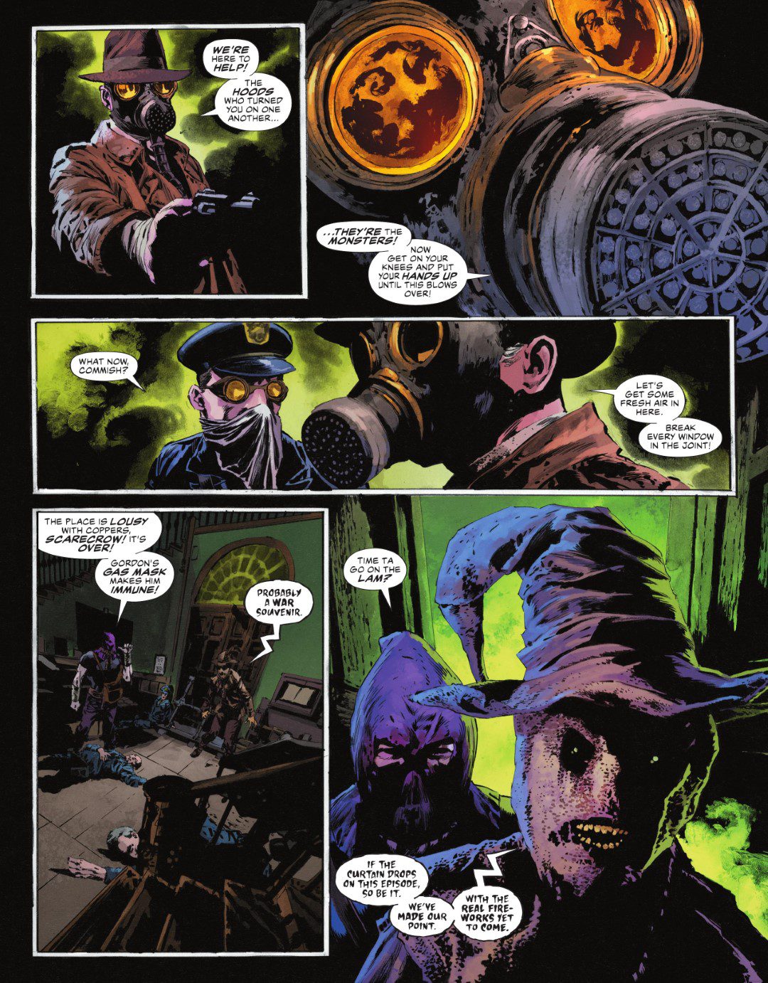 The Bat-Man: Second Knight #3 p.08 - Enter: Sandman?!?