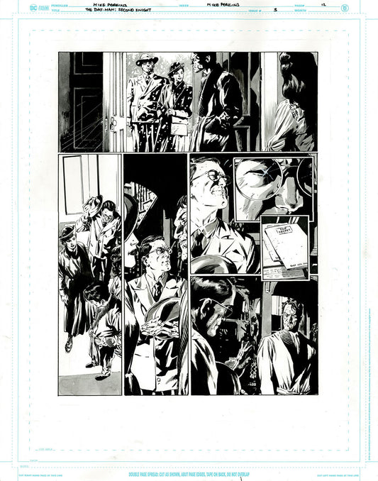 The Bat-Man: Second Knight #3 p.12 - Clark & Lois visit Bruce & Julie