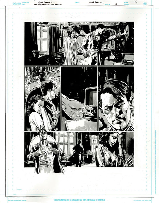 The Bat-Man: Second Knight #3 p.14 - Bruce & Julie have a serious talk