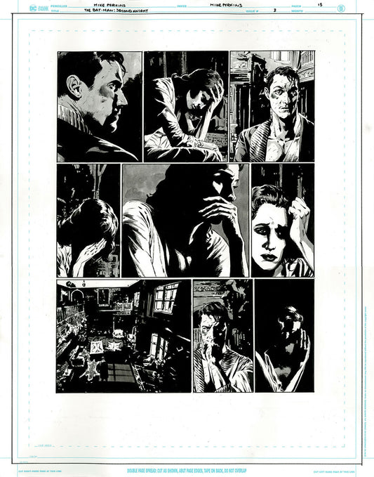 The Bat-Man: Second Knight #3 p.15 - Bruce & Julie have a serious talk