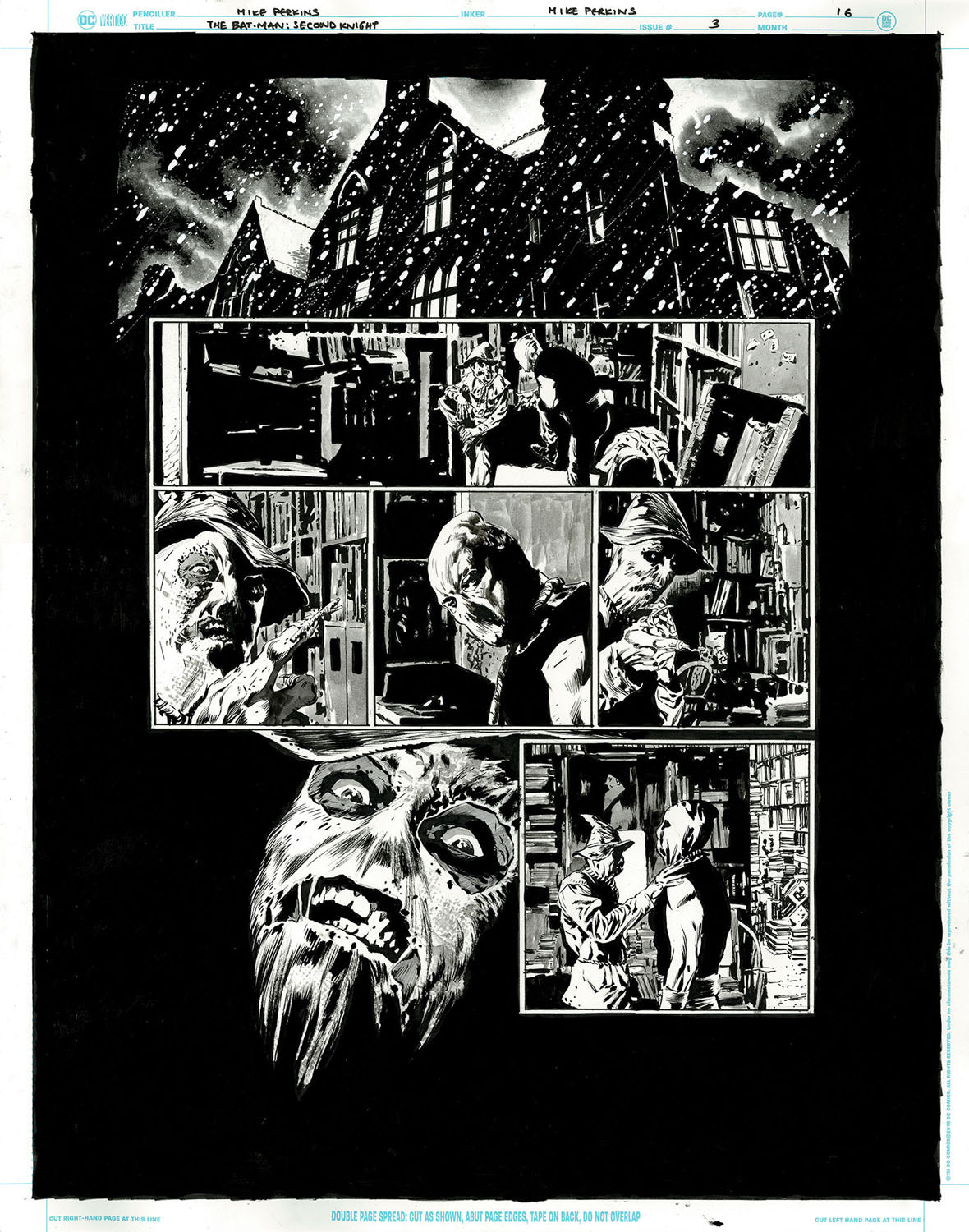 The Bat-Man: Second Knight #3 p.16 - Scarecrow & Hangman!