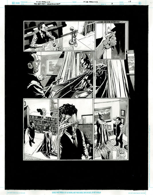 The Bat-Man: Second Knight #3 p.17 - Bat-Man visits Rabbi Cohen