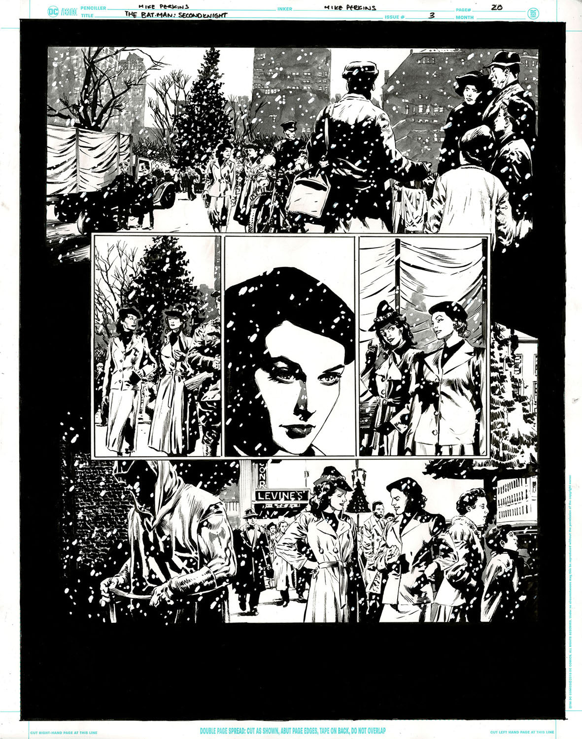 The Bat-Man: Second Knight #3 p.20 - Winter Beauties!
