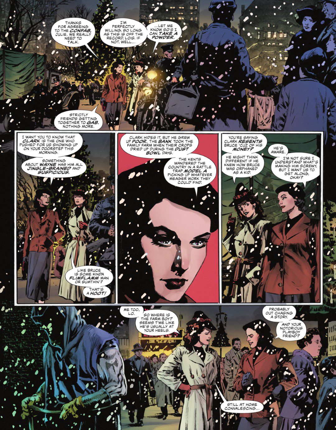 The Bat-Man: Second Knight #3 p.20 - Winter Beauties!