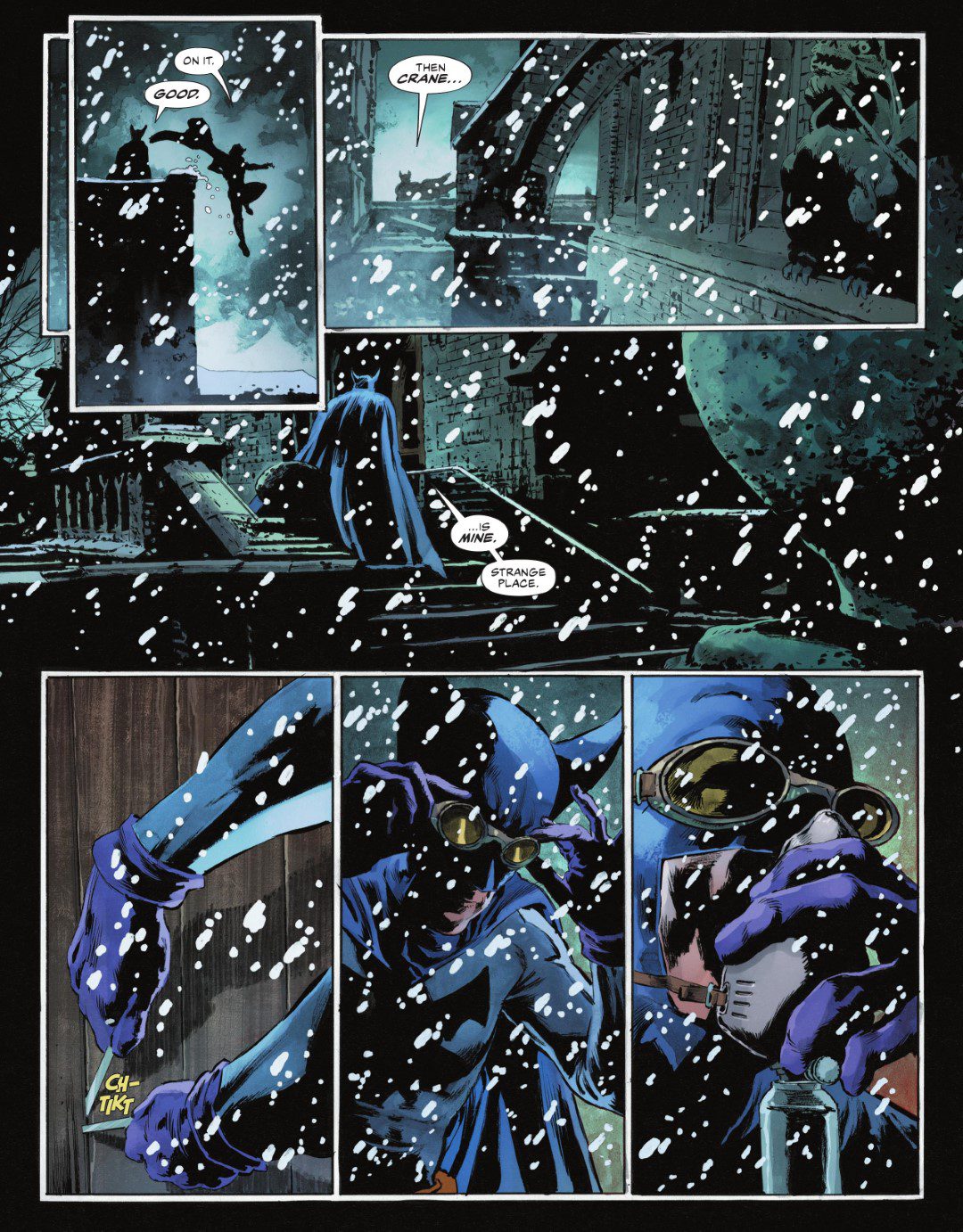The Bat-Man: Second Knight #3 p.24 - Cinematic Noir!