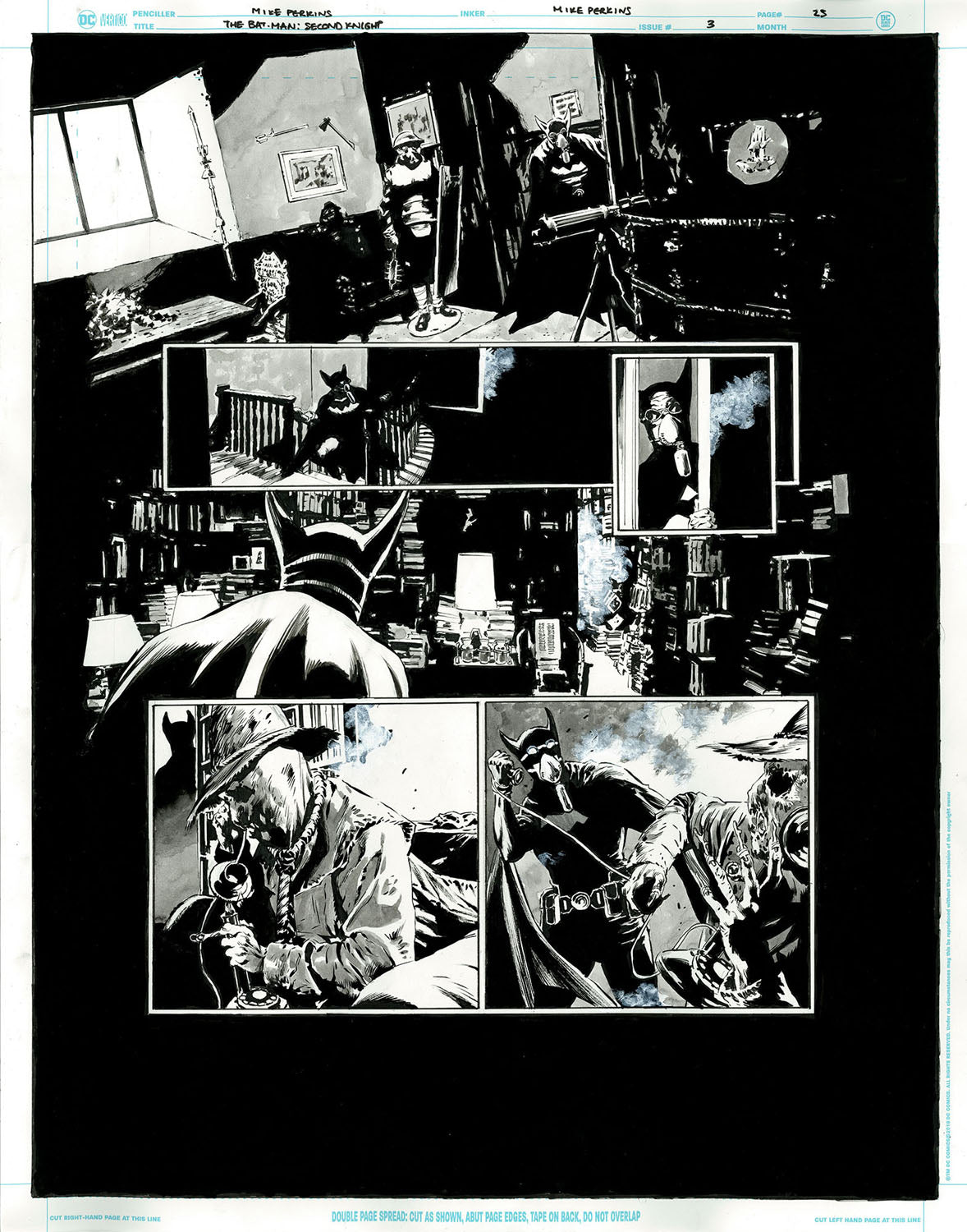 The Bat-Man: Second Knight #3 p.25 - Cinematic Noir!