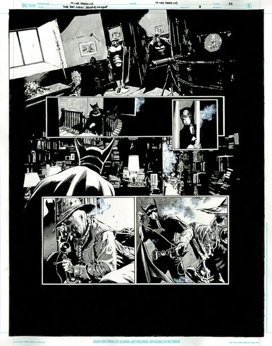 The Bat-Man: Second Knight #3 p.25 - Cinematic Noir!