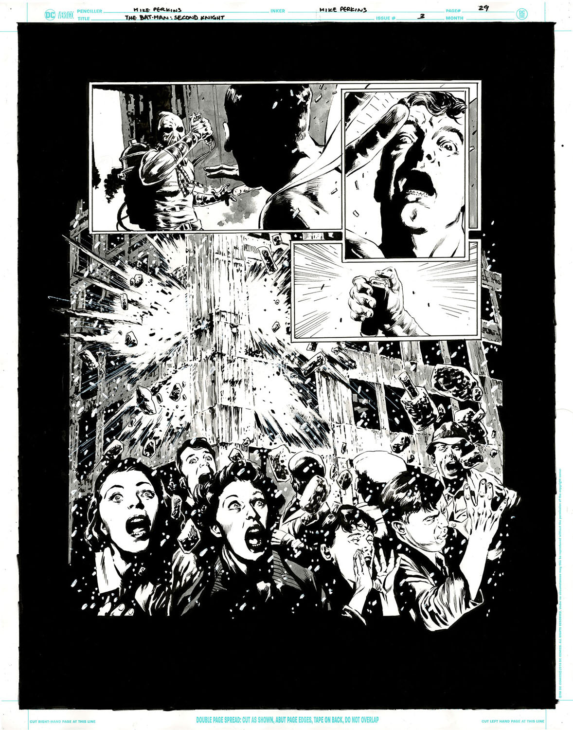 The Bat-Man: Second Knight #3 p.29 - Hangman’s Explosive Act!