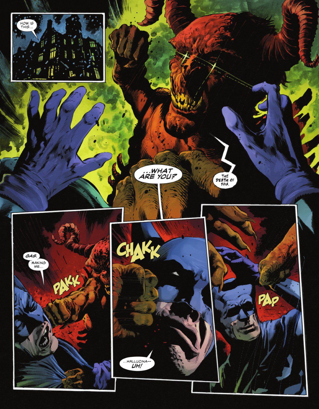 The Bat-Man: Second Knight #3 p.30 - Bat-Man’s Nightmare Attacks!