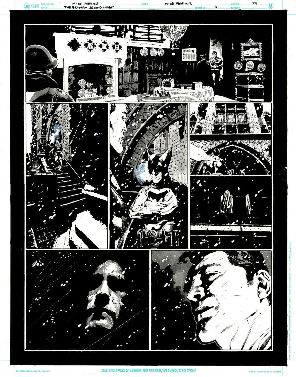 The Bat-Man: Second Knight #3 p.39 - Atmospheric World’s Finest!