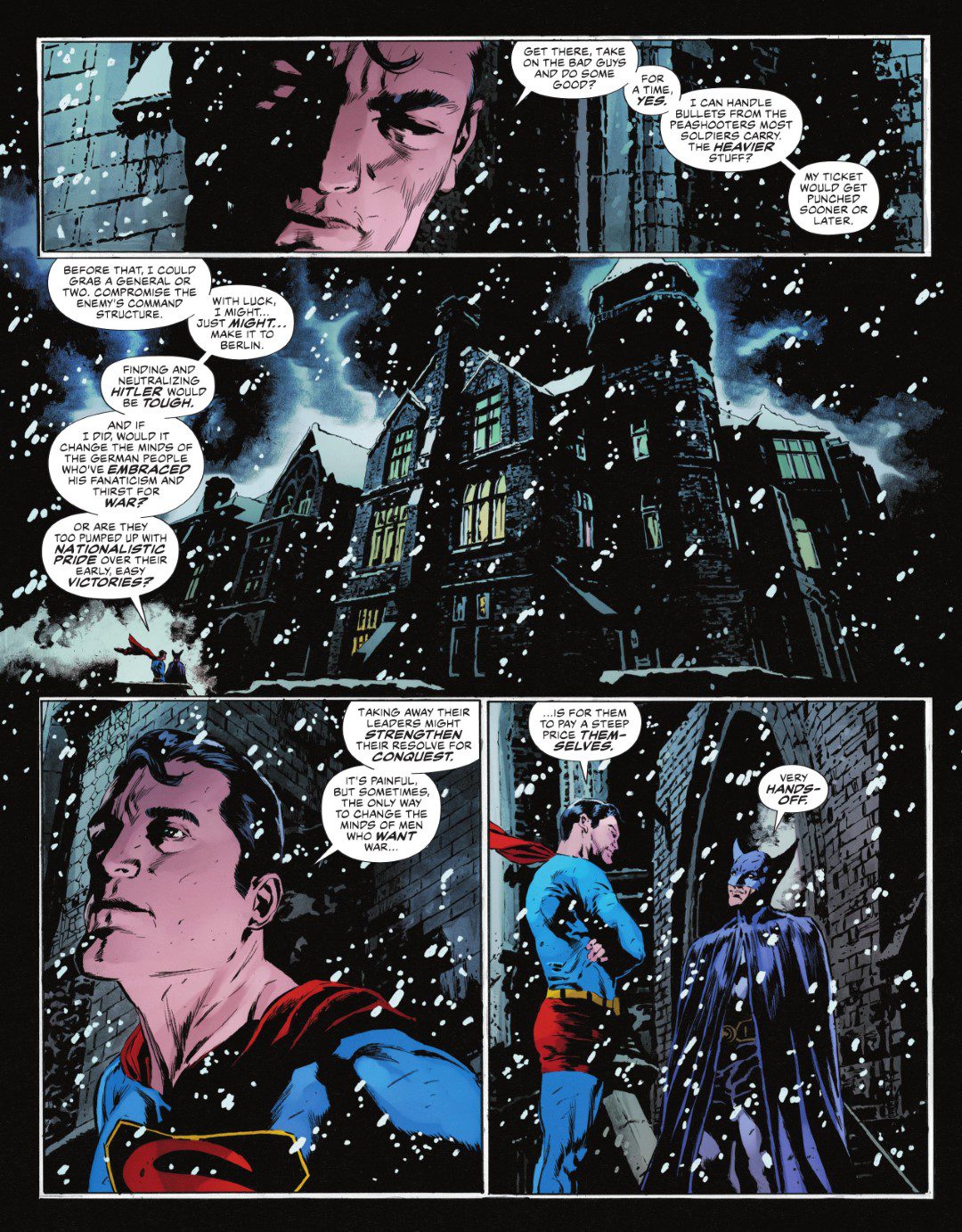 The Bat-Man: Second Knight #3 p.40 - Atmospheric World’s Finest!