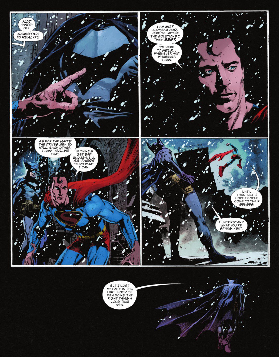 The Bat-Man: Second Knight #3 p.41 - Separate Ways, World’s Apart!
