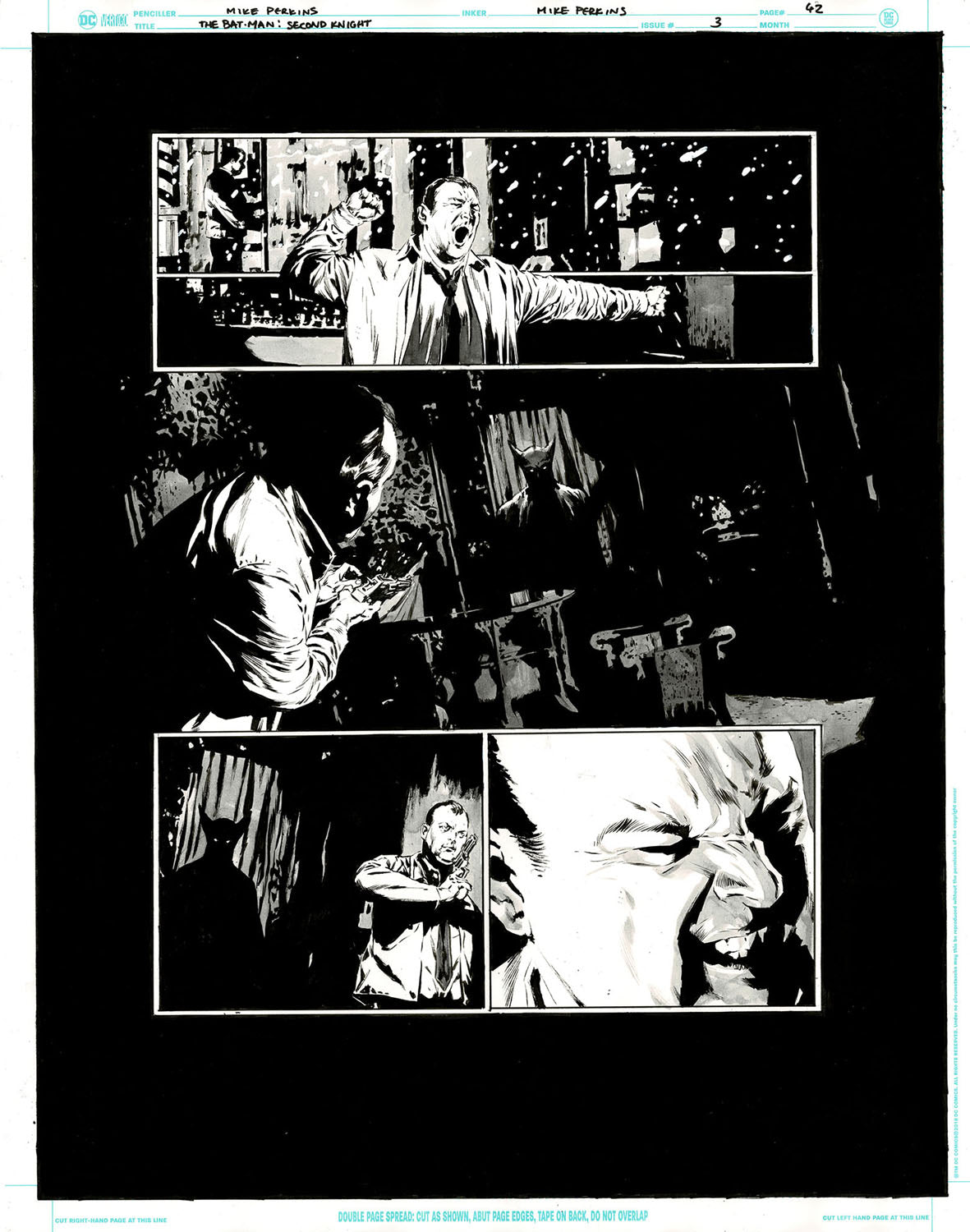 The Bat-Man: Second Knight #3 p.42 - A Scary Spook Pays Maxie a Visit!