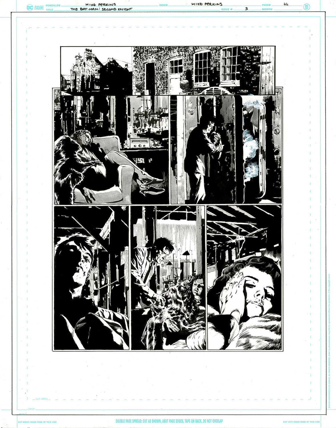 The Bat-Man: Second Knight #3 p.44 - Back into the Vault!