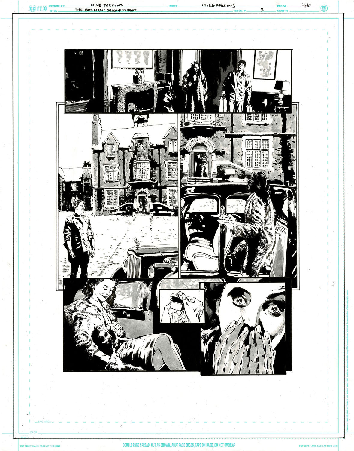 The Bat-Man: Second Knight #3 p.46 - Coat Pocket Snack!