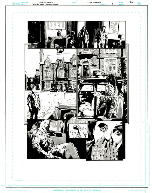 The Bat-Man: Second Knight #3 p.46 - Coat Pocket Snack!