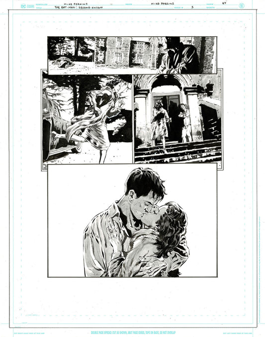 The Bat-Man: Second Knight #3 p.47 - Bruce & Julie are Officially Engaged!