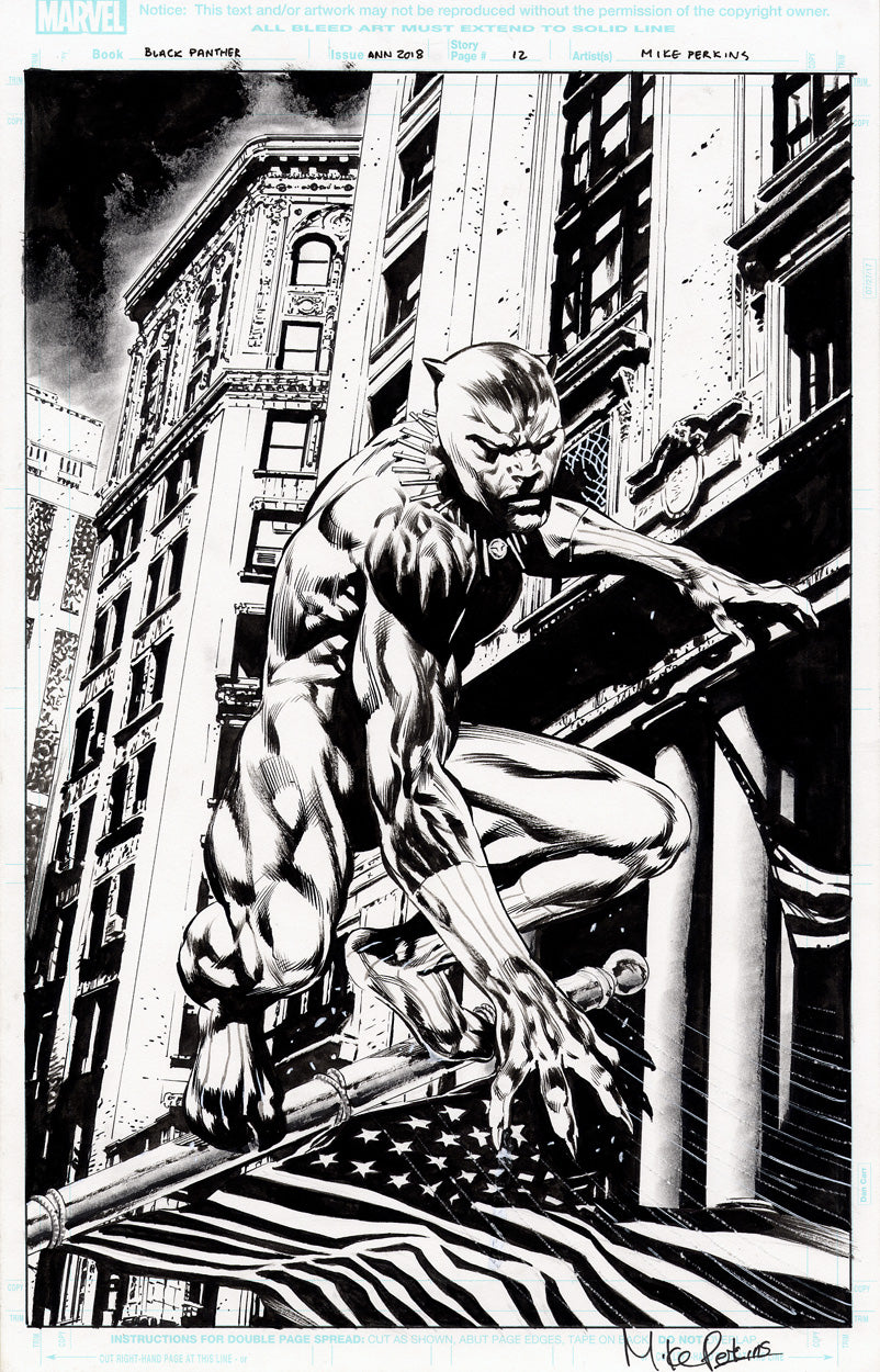 Perkins, Mike - Black Panther Annual 2018 p.12