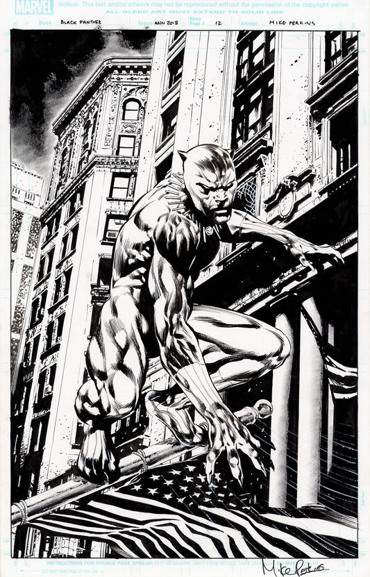 Perkins, Mike - Black Panther Annual 2018 p.12